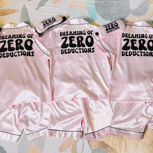 Kids Dreaming of Zero Deductions Cheer Pajamas