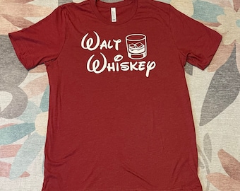 Walt Whiskey Disney Inspired Camicia