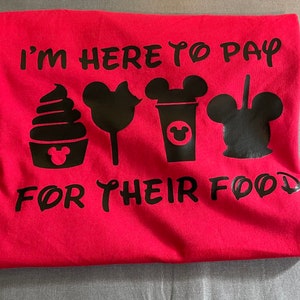 Disney Here Om te betalen voor de snacks / eten