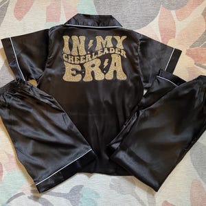 Kids Minnie Cheerleader Era  Cheer Pajamas