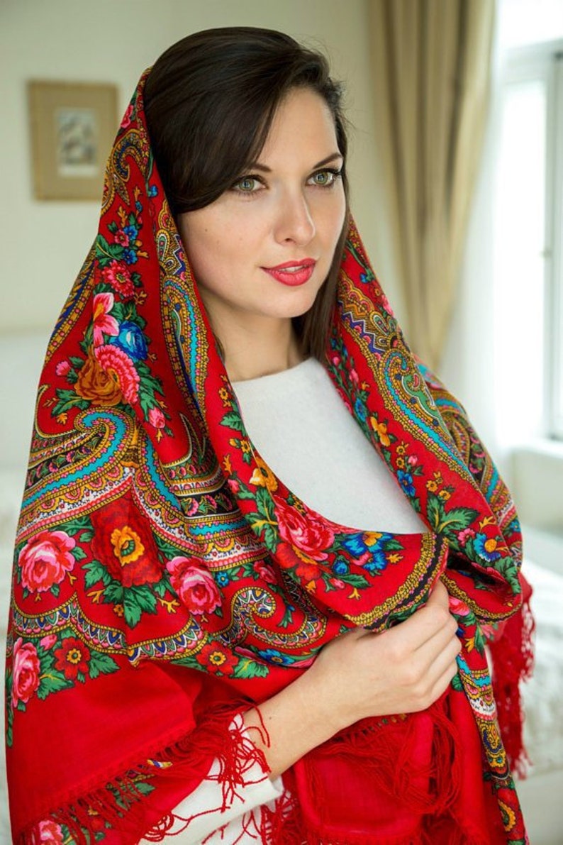 Женские платки русские