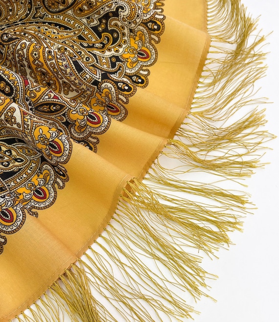 Authentic Russian Pavlov Possad wool scarf shawl … - image 5