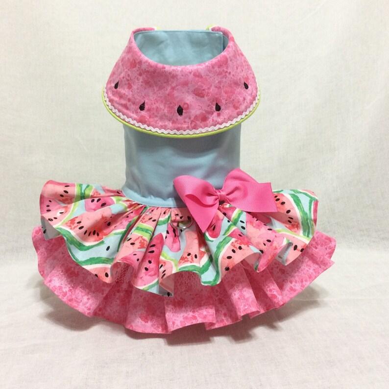 Fresh Watermelon Dog Dress Etsy
