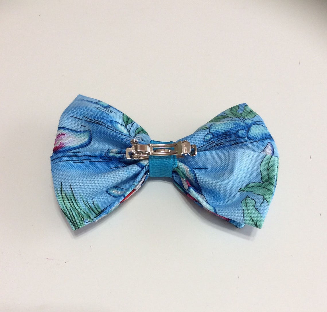matching bow tie and hair bow