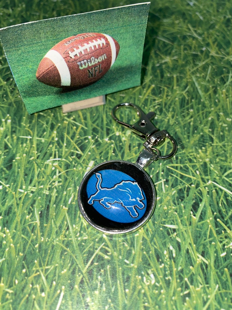 Football Keychain Silvergiftnfl NY Jets Dallas Cowboys Etsy
