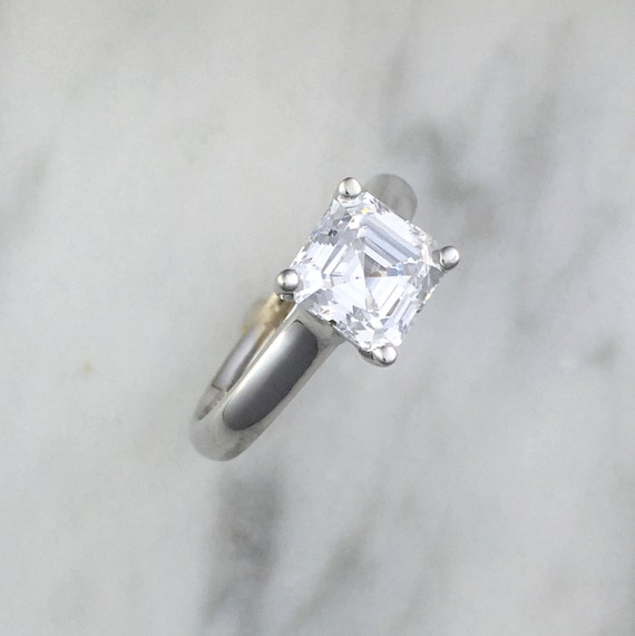 6.5 mm sale princess cut diamond