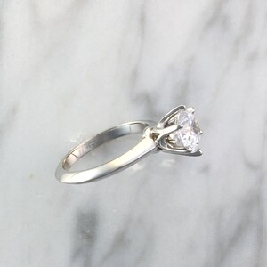 1.50 Ct. Round Solitaire Engagement Ring 6 Prong Cathedral - Etsy
