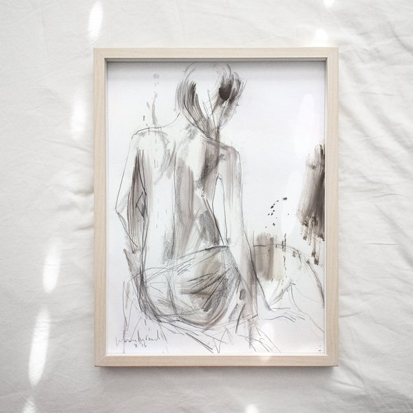 Nudity Sketch Art - Etsy