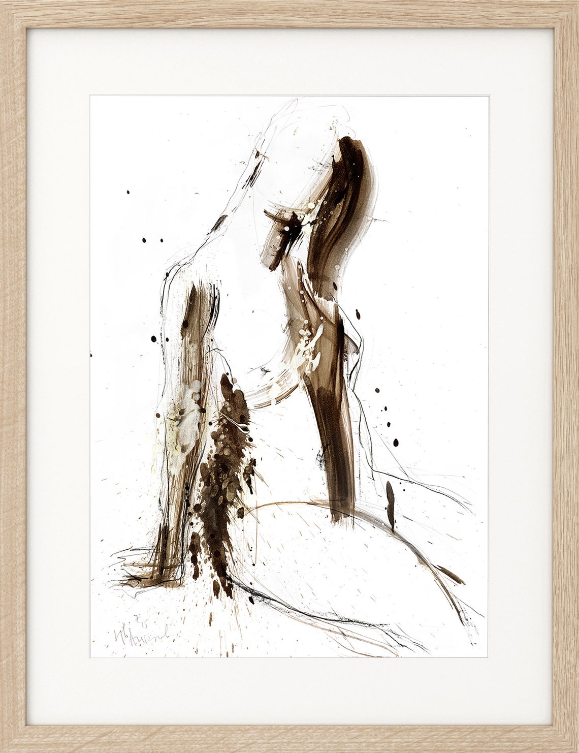 Wall Art Prints Set of 3 Prints Abstract Prints Print Set Etsy