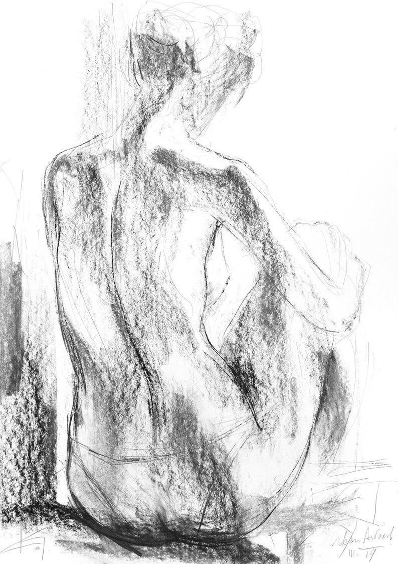 Sketch Drawings Of Naked Women