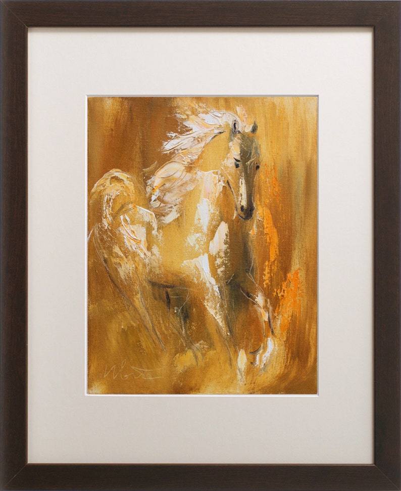 Horse Canvas Print Horse Wall art Horse Artwork Giclee Etsy