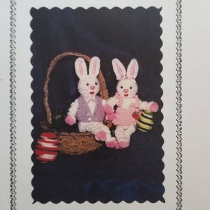 Crochet Easter Bunnies, Baskets, and Eggs Patterns