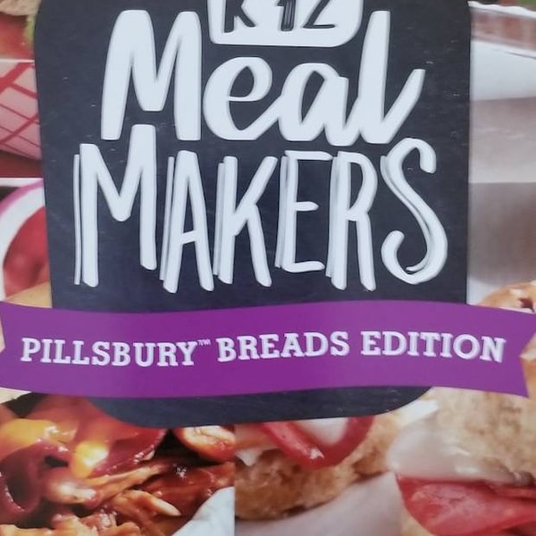 Pillsbury Breads Cookbook Spiralbound Meal Maker Recipes