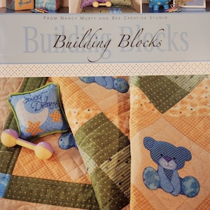 Quilt Block Patterns Baby: Wall Quilts, Fast and Fun Door Hanger, Decorative Pillow, Baby Blocks See Photos for Projects