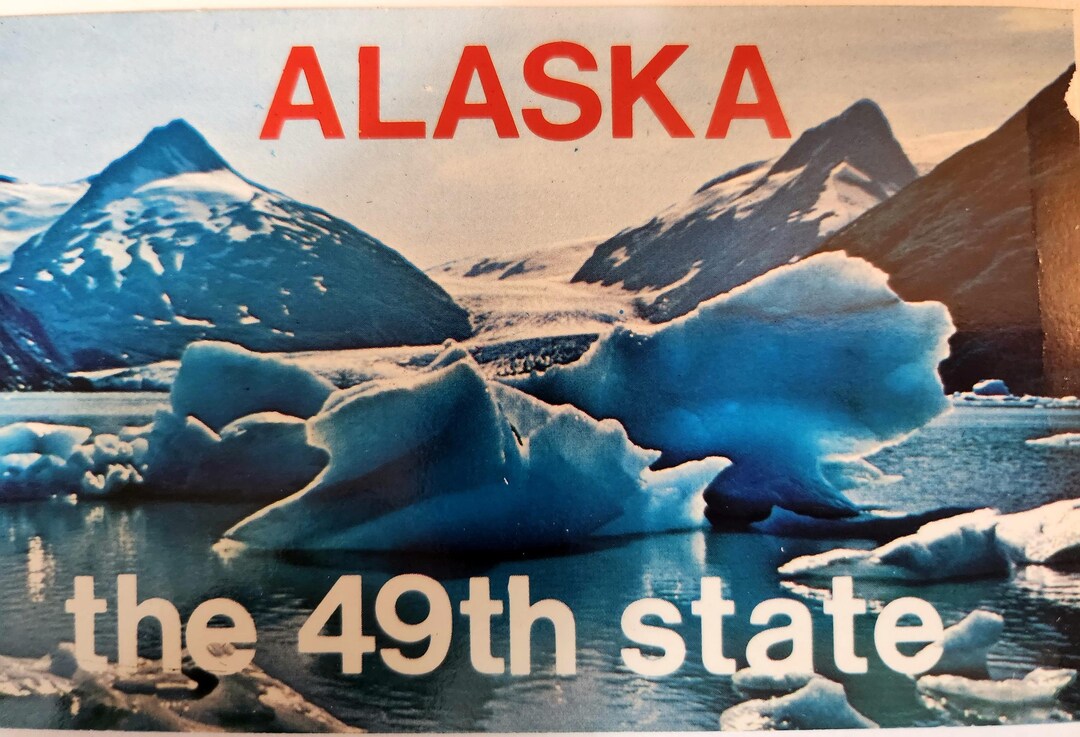 Alaska 49th State Real Photo Postcard Unused - Etsy