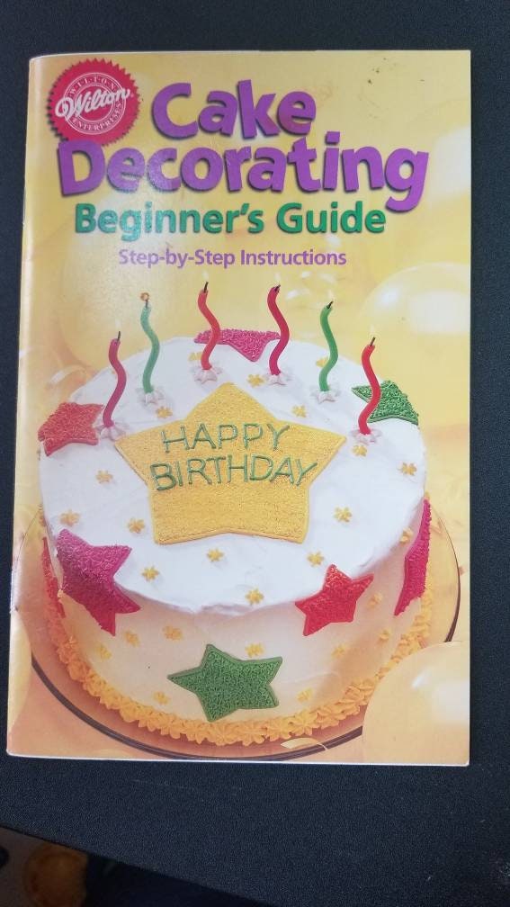 Wilton Cake Decorating Beginners Guide 2001 See Photo for Index - Etsy