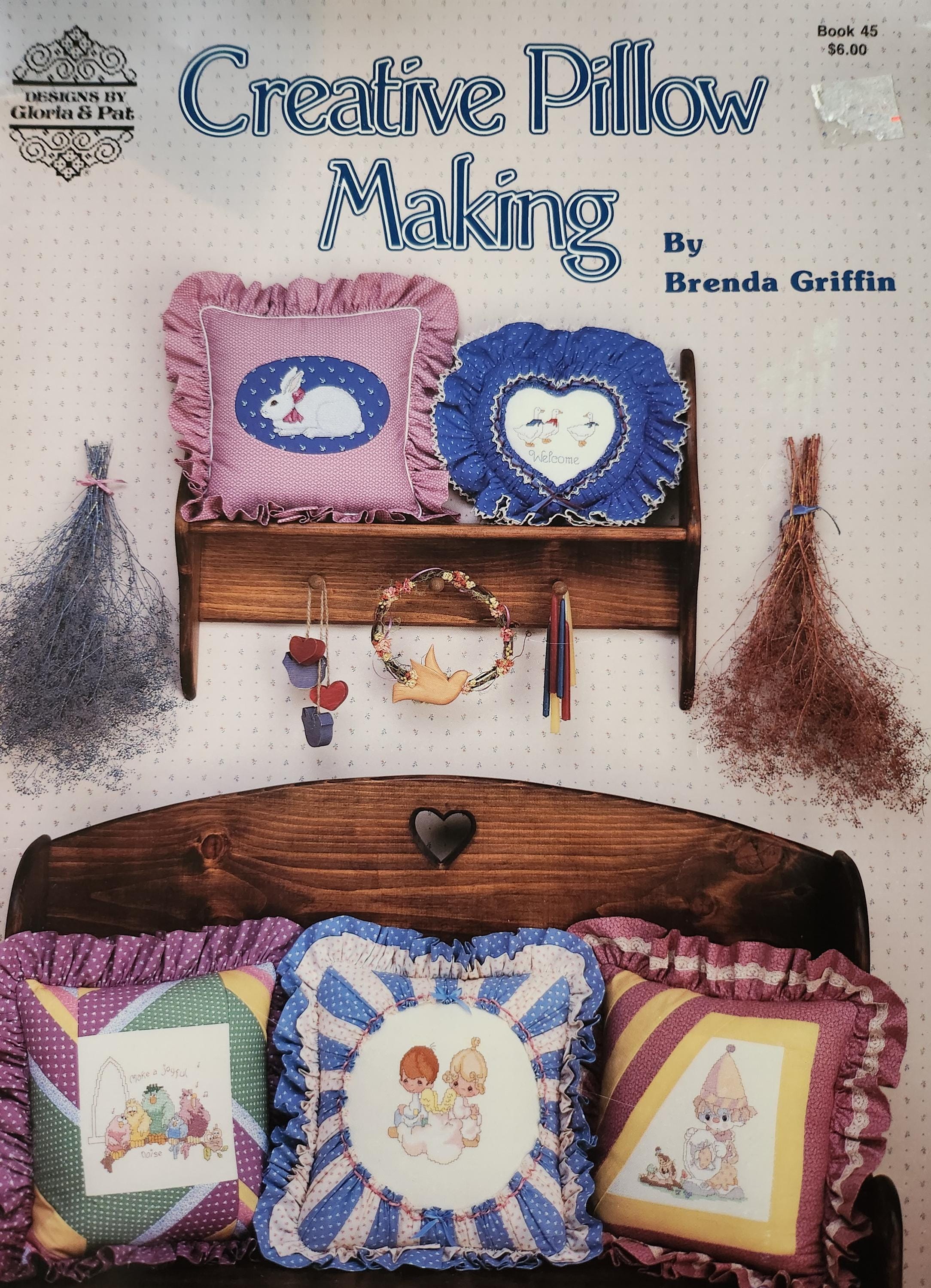 Pillow Patterns and Counted Cross Stitch Designs: Precious Moments,  Strawberry Shortcake, Patriotic, and More