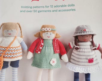 Knit Girl and Boy Doll Patterns and Clothes Outfits and Accesories See Photos