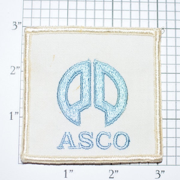 ASCO Space Planning Embroidered Sew-on Patch Collectible Patch Uniform Patch Jacket Patch Hat Patch Shirt Patch e22f