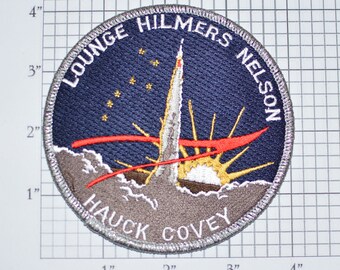 Mint 4" STS-26 Space Shuttle Discovery Mission Patch Lounge Hilmers Nelson Hauck Covey Iron-on Vintage Patch Jacket Patch Collectible