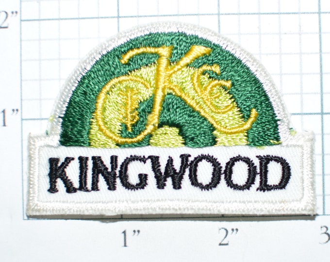 Kingwood Country Club Vintage Sew-on Patch Embroidered Clothing Patch Houston Texas Golf Golfing Tennis Jacket Patch Shirt Patch s3