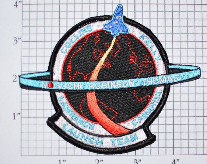 Mint NASA STS-114 Shuttle Discovery Launch Team Iron-on Patch Collectible Patch Uniform Patch Jacket Patch Hat Patch Shirt Patch e22h