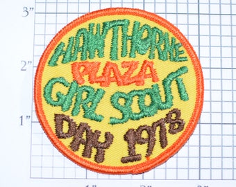 No Border Emblem Logo Kids Clothes DIY Children Tres Condados Girl Scout Council California Vintage Iron-on Embroidered Clothing Patch