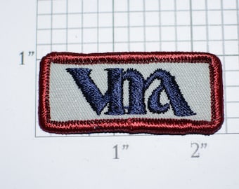 VNA Vintage Sew-on Embroidered Clothing Patch for Uniform Shirt Jacket Vest Hat Emblem Logo Insignia Work Professional Workshirt