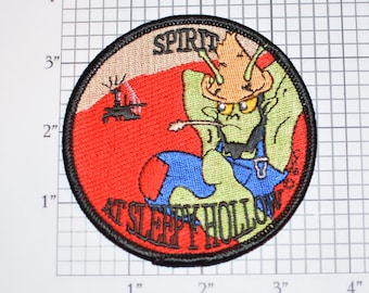 NASA JPL Mars Rover, Spirit at Sleepy Hollow Iron-on Embroidered Collectible Mission Patch Memorabilia Logo Insignia Emblem Keepsake Badge