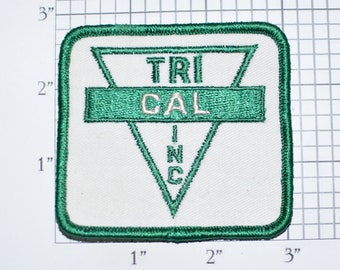 TriCal Inc Tri Cal Embroidered Sew-on Clothing Patch Emblem Logo Uniform Workshirt Plants Agriculture Soil Conditioning Fumigation e33p
