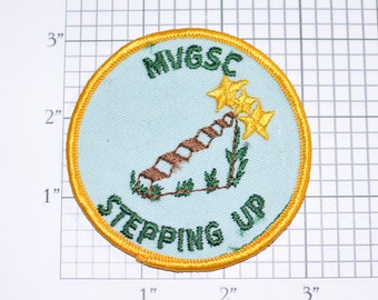 No Border Emblem Logo Kids Clothes DIY Children Tres Condados Girl Scout Council California Vintage Iron-on Embroidered Clothing Patch