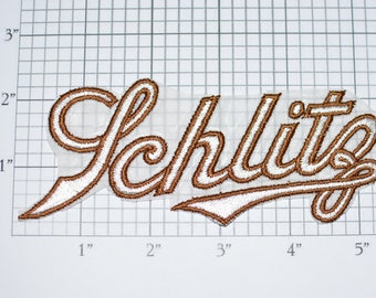 Schlitz Iron-On Authentic Vintage Patch Jacket Patch Vest Patch Backpack Patch Shirt Patch Hat Patch Backpatch Breweriana Memorabilia e21k