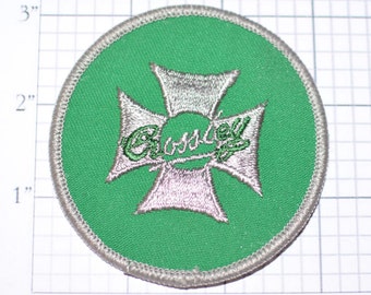 CROSSLEY - British Motor Vehicle Manufacturer from 1904 - 1958 -  Vintage Sew-On Patch Jacket Patch Shirt Patch Hat Patch Collectible-  s8