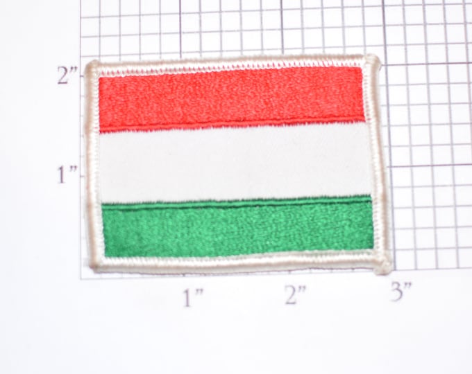 Patch printed embroidered travel souvenir biker backpack flag denmark
