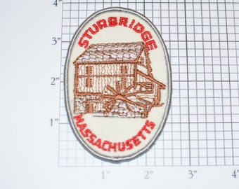 Boston Massachusetts Souvenir Skyline Patch