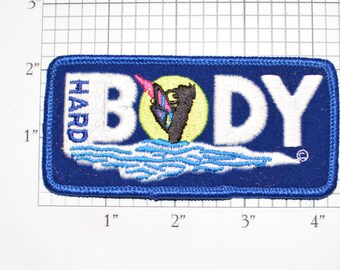 an80 Surfbrett Strand Meer Beach Surfen Sport Aufnäher Bügelbild Patch 6,6x6 cm