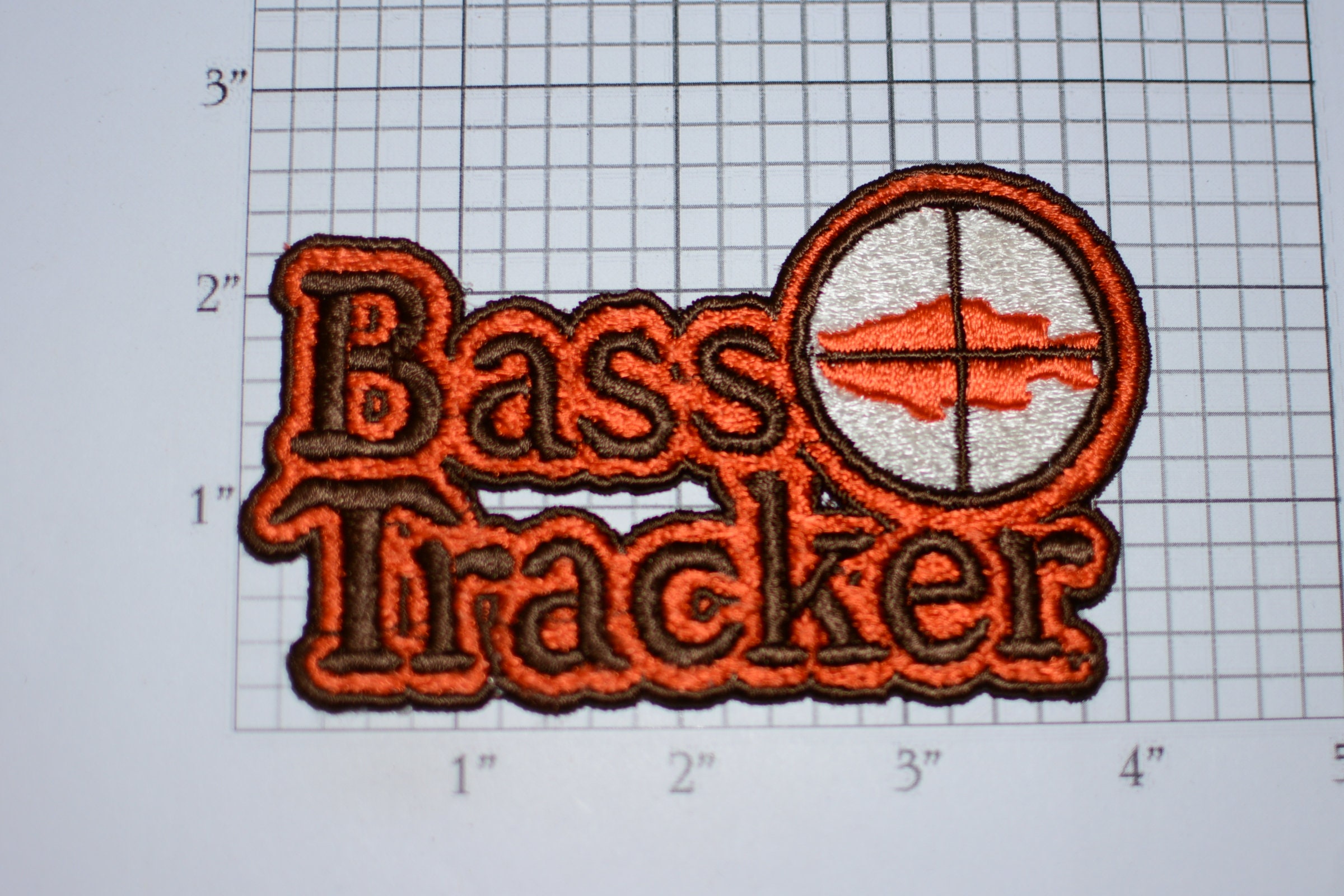 Bass Tracker Sew-on Vintage Embroidered Clothing Patch for Angler Fisherman  Jean Jacket Shirt Hat Coat Pro Fishing Collectible Keepsake Logo