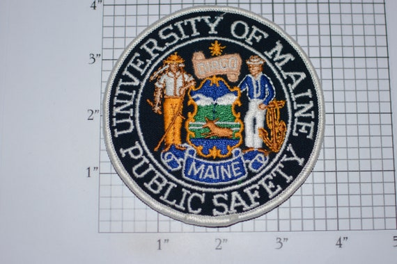Maine Police Patch University of Maine 