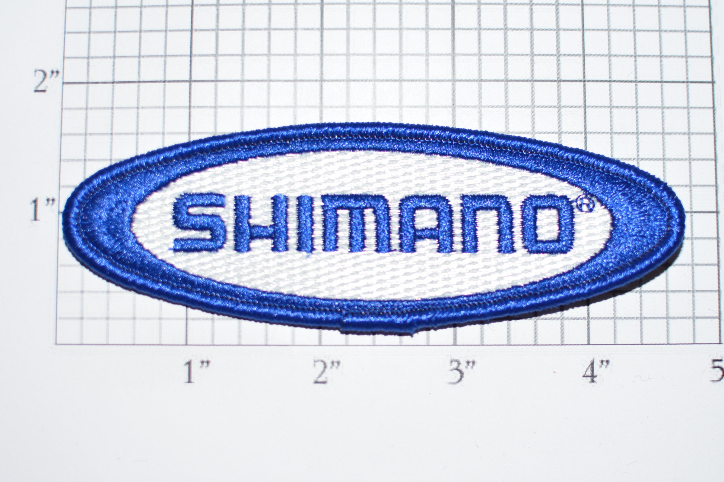 Shimano Fishing Tackle Gear Iron-on Embroidered Clothing Patch