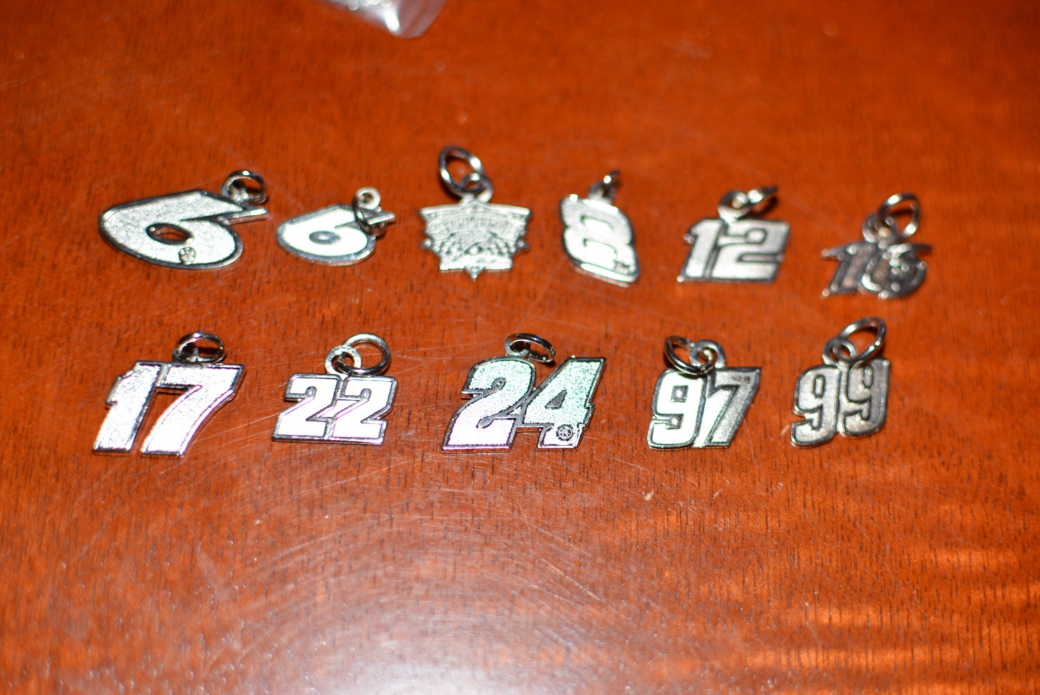 Wholesale Lot of 147 Old NASCAR Racing Car Number Charms - Great for  Necklaces Zipper Pulls Earrings Bracelets Display Projects Jewelry f1