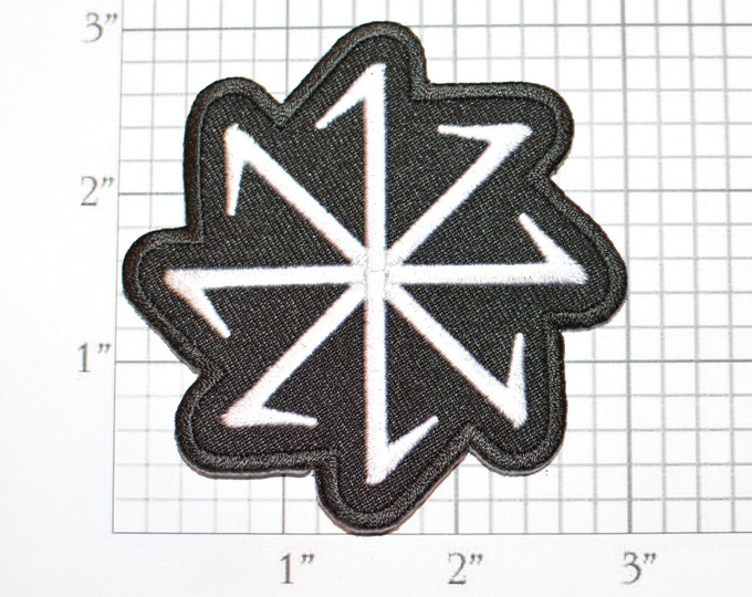 Vehm Vehmic Court Seal Iron-on Embroidered Clothing Patch for Biker Jacket Vest MC Motorcycle Rider Feme Vigilante Middle Ages Medieval Logo