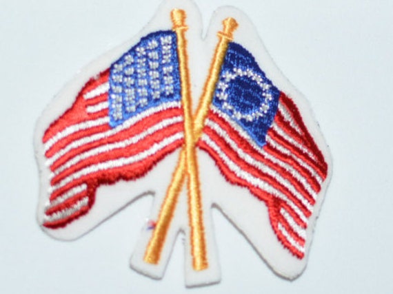 American Flag Patch, Betsy Ross Flag Patch, Vinta… - image 2