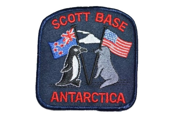 Flag of Antarctica Embroidered PATCH//BADGE