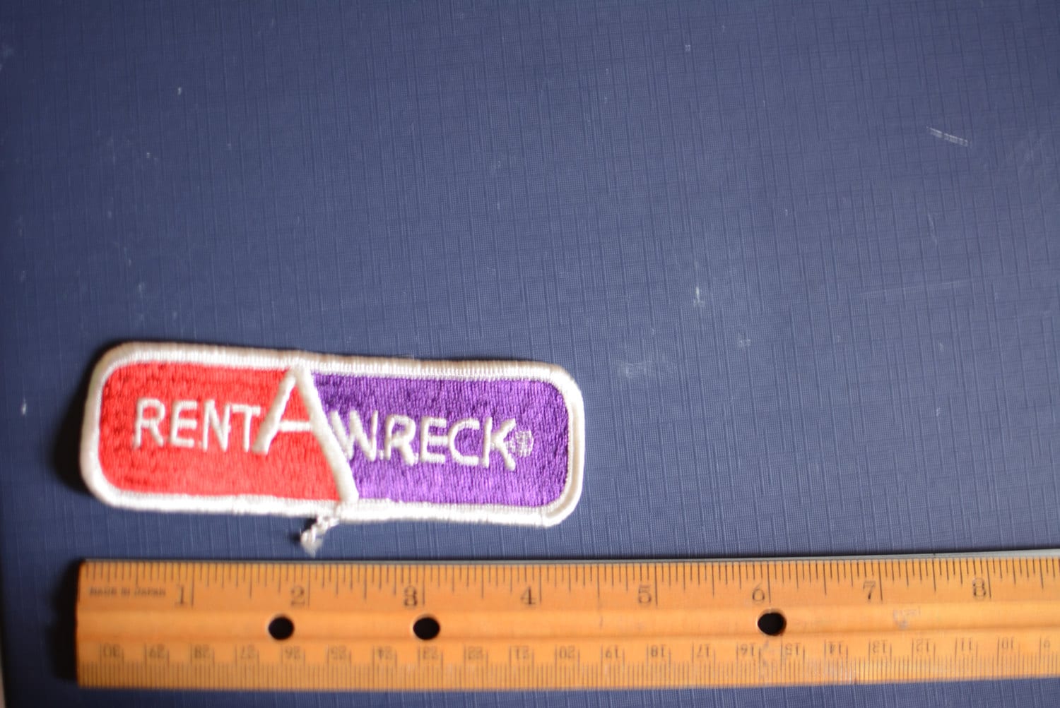 RENT A WRECK Rentawreck Vintage Ironon Patch for Uniform Etsy Ireland