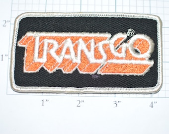 TRANSGO Rare Vintage Sew-On Patch Shift Kits Transmission Parts Embroidered Shirt Jacket Uniform Patch Mechanic Garage Car Guy Auto s14