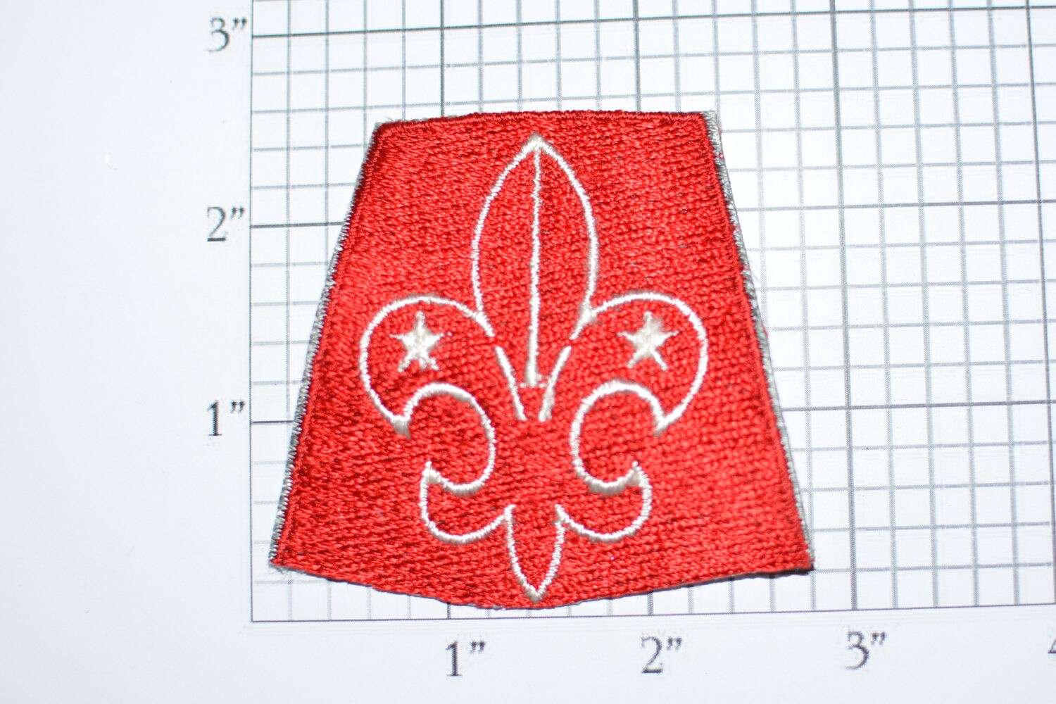 Generic Boy Scouts Fleur De Lis BSA Sew-On Vintage ...