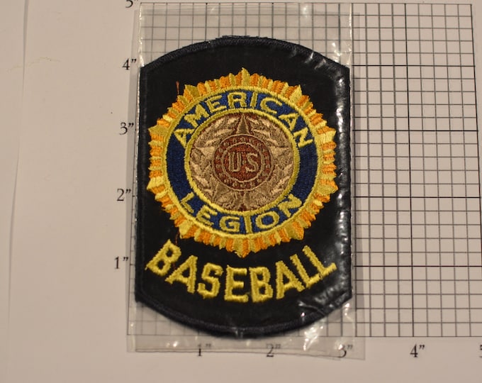 American Legion Baseball Vintage (1950's) Sew-on Embroidered Clothing Patch Mint Condition Unopened Uniform Emblem Logo Insignia Collectible