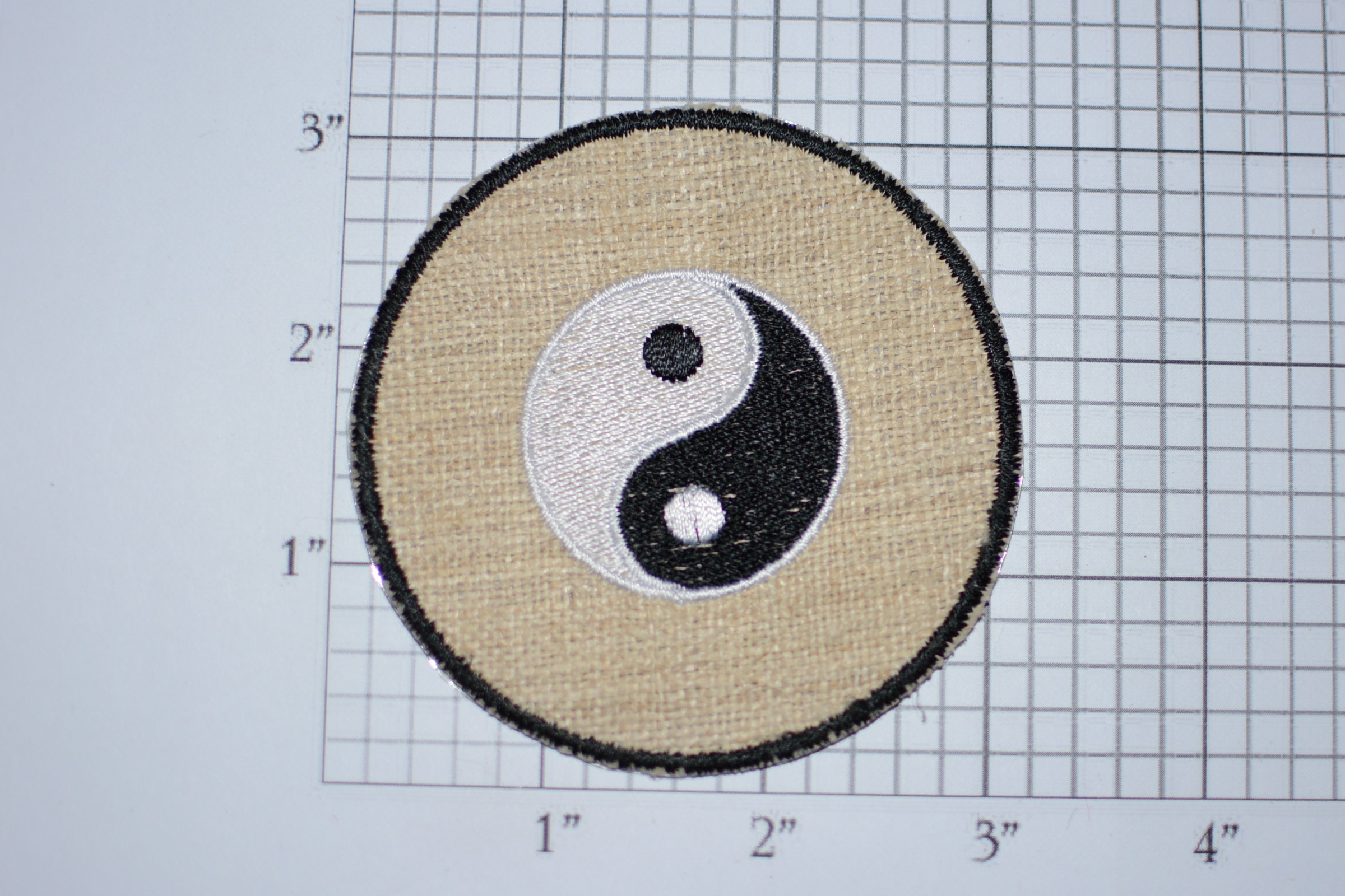 Patch Iron-On Balance Yoga Embroidered Applique