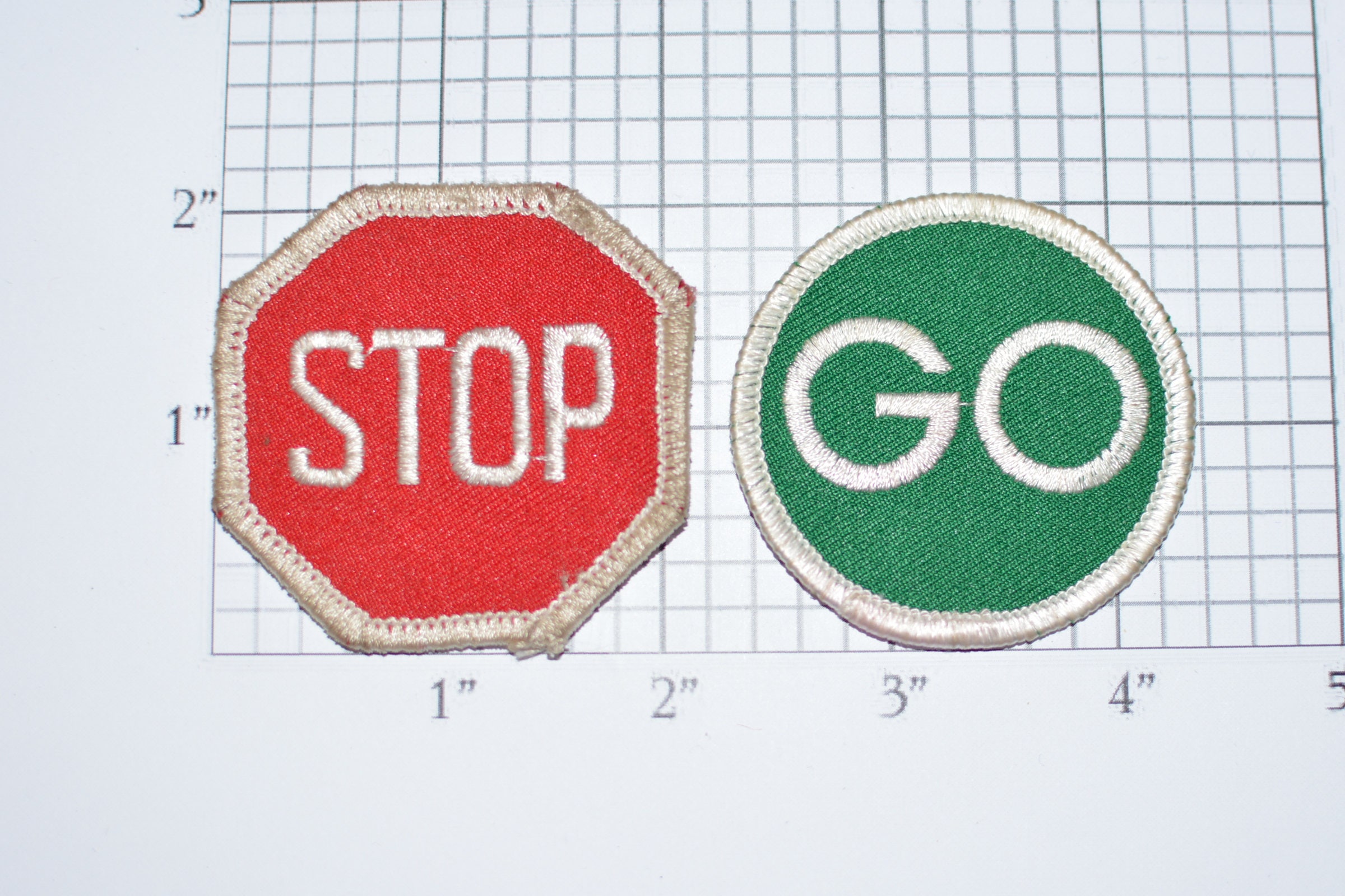DO NOT ENTER SIGN embroidered PATCH TRAFFIC STREET ROAD SIGN iron-on applique