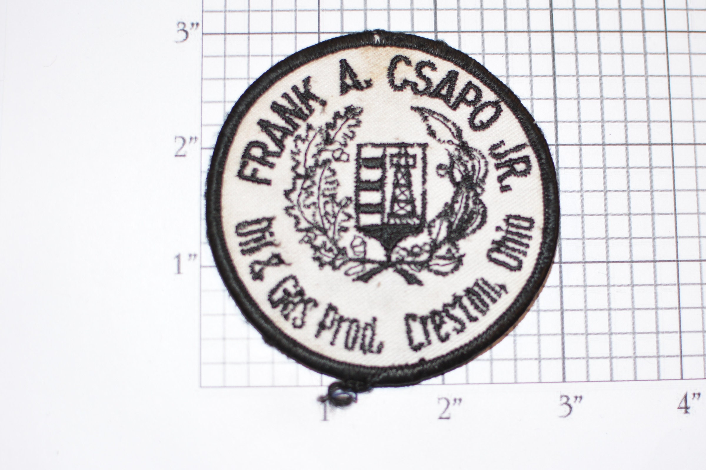 Retro 3 Line Clothing Stamp